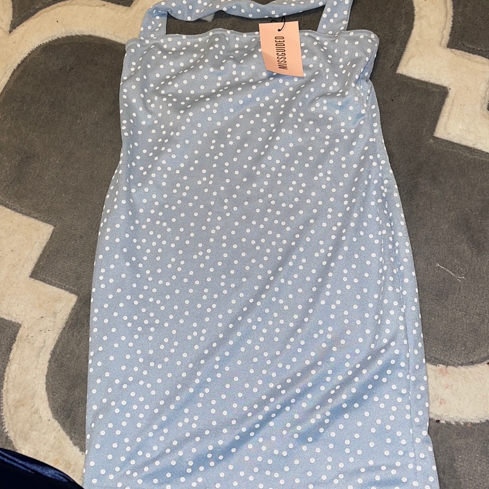 Misguided Halter Mini Dress size US8